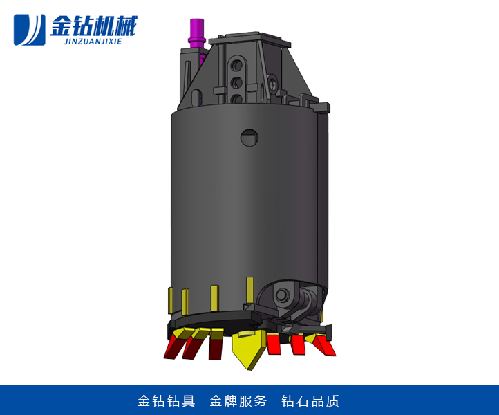 旋挖鉆頭_土層雙底斗齒撈砂斗